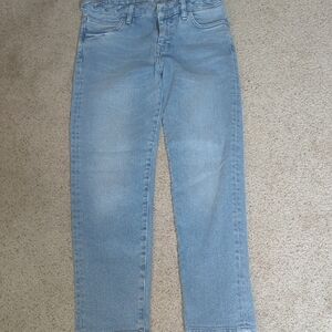 MiH Jeans Phoebe Slim Slouch Leg Light Wash Jeans Size 25